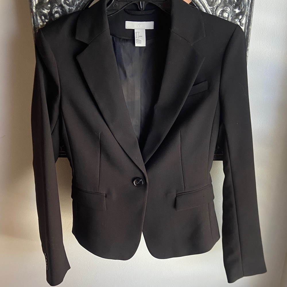 H&M Black Blazer Jacket